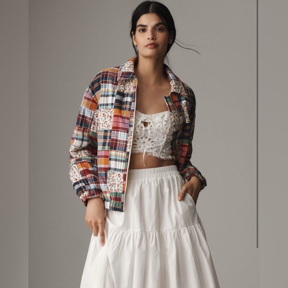 Anthropologie quilted jacket